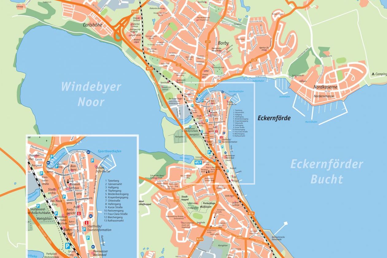 Stadtplan Eckernförde (PDF)